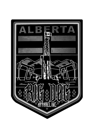 Badge Black and White