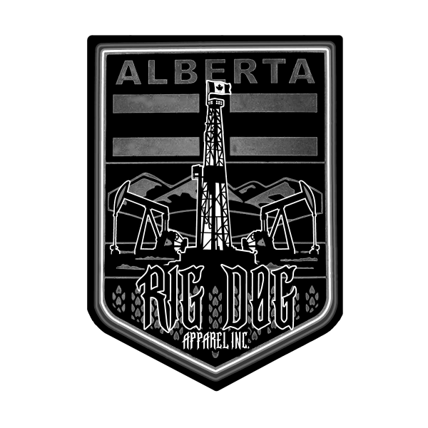 Badge Black and White