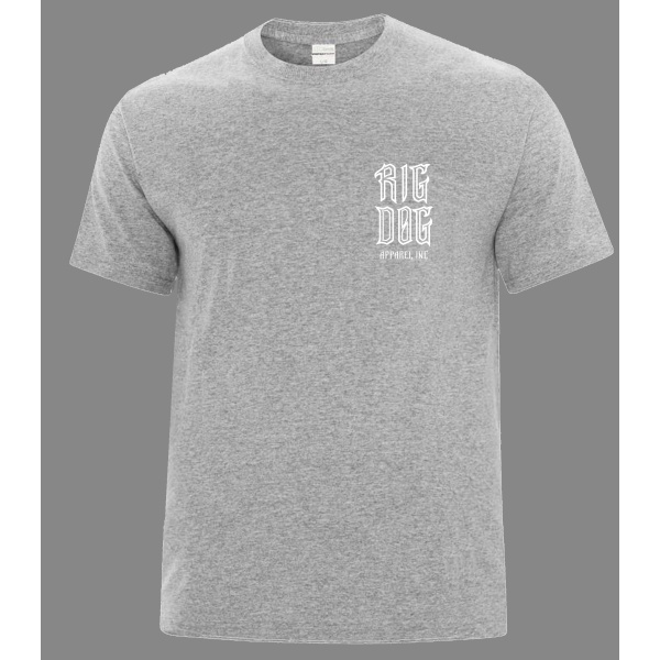 BERTA BADGE 2.0 T-SHIRT WHITE ON GREY - Image 2