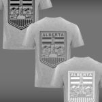 BERTA BADGE 2.0 GREY T-SHIRT