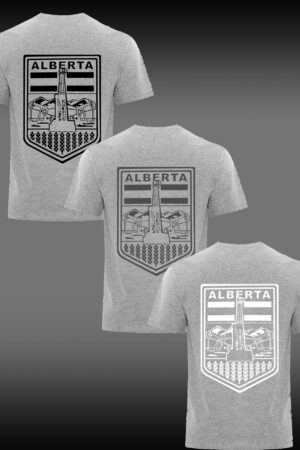 BERTA BADGE 2.0 GREY T-SHIRT