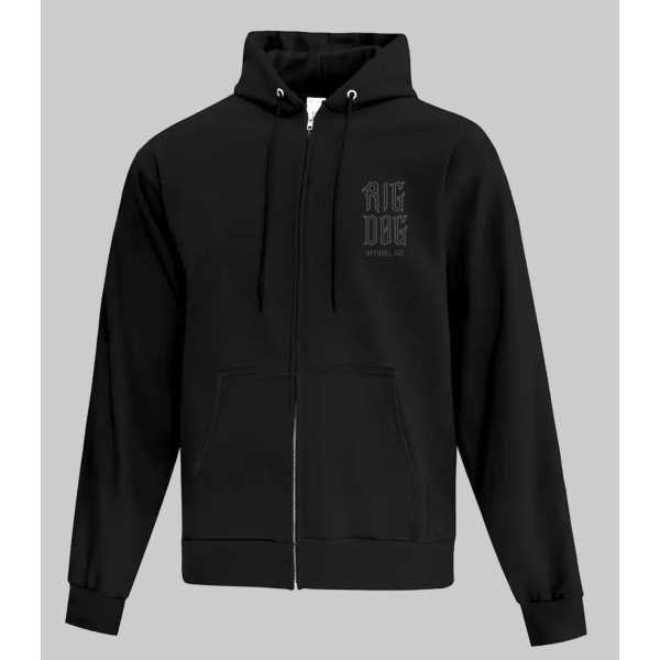 BERTA BADGE 2.0 SWEATER GREY ON BLACK - Image 2