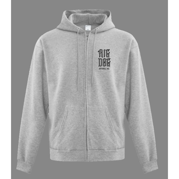 BERTA BADGE 2.0 GREY ZIP UP - Image 4
