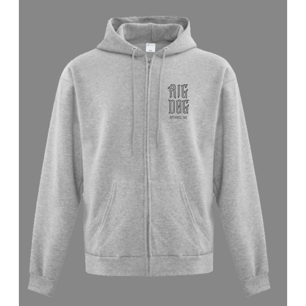 BERTA BADGE 2.0 GREY ZIP UP - Image 3