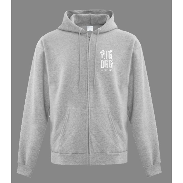 BERTA BADGE 2.0 GREY ZIP UP - Image 2