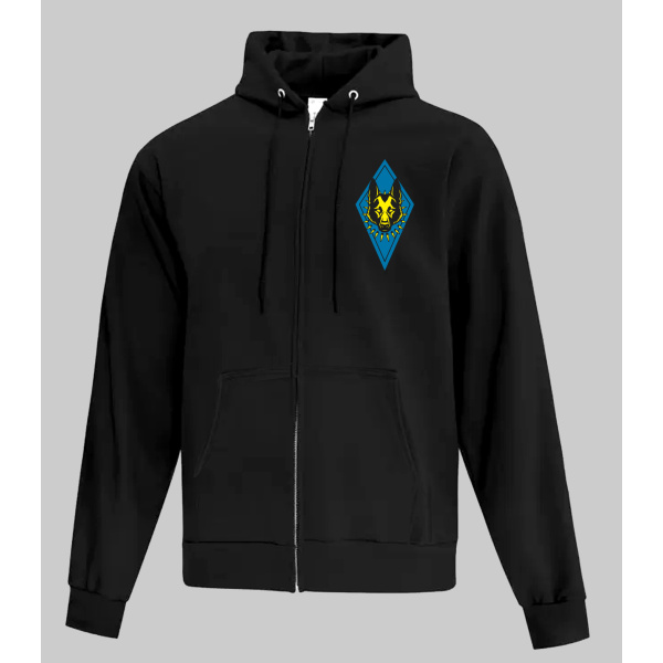 SNUB REAPER SWEATER - BLUE AND YELLOW - Image 2