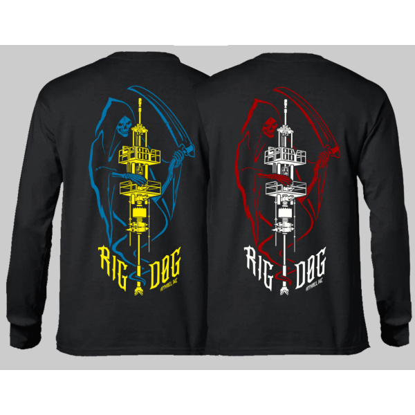 SNUB REAPER BLUE/YELLOW-RED/WHITE LONGSLEEVE