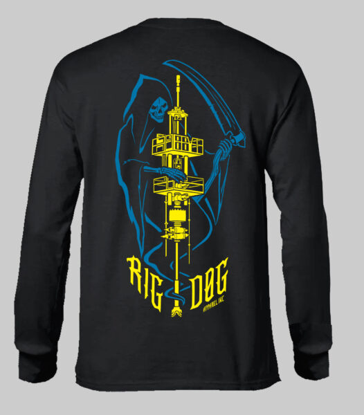 SNUB REAPER BLUE/YELLOW-RED/WHITE LONGSLEEVE - Image 2