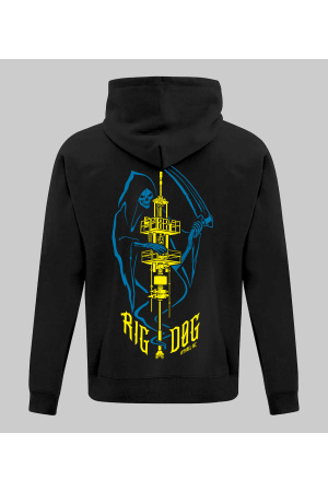 SNUB REAPER SWEATER - BLUE AND YELLOW