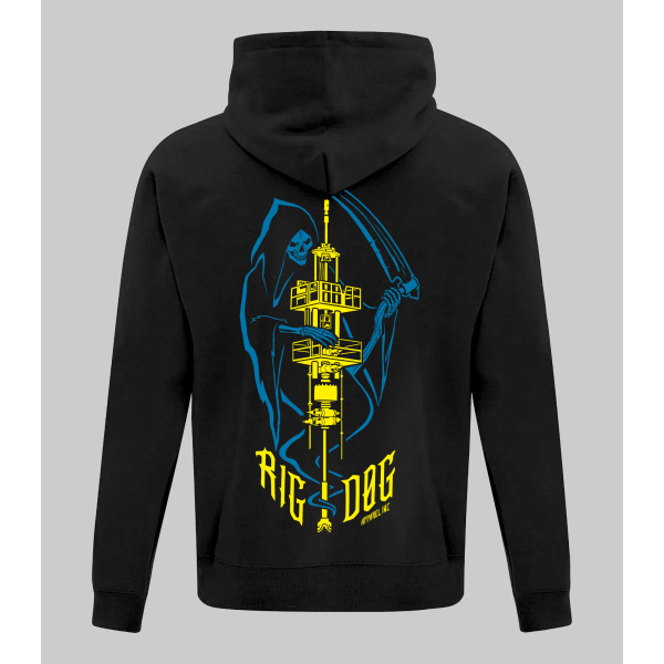 SNUB REAPER SWEATER - BLUE AND YELLOW