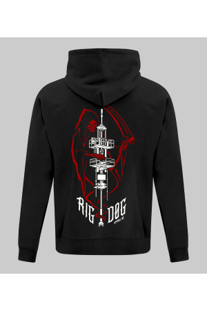 SNUB REAPER SWEATER - RED AND WHITE