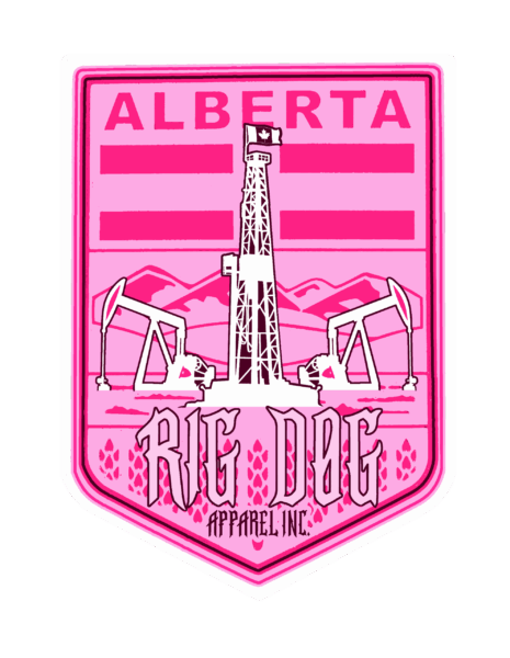 PINK BERTA BADGE STICKER